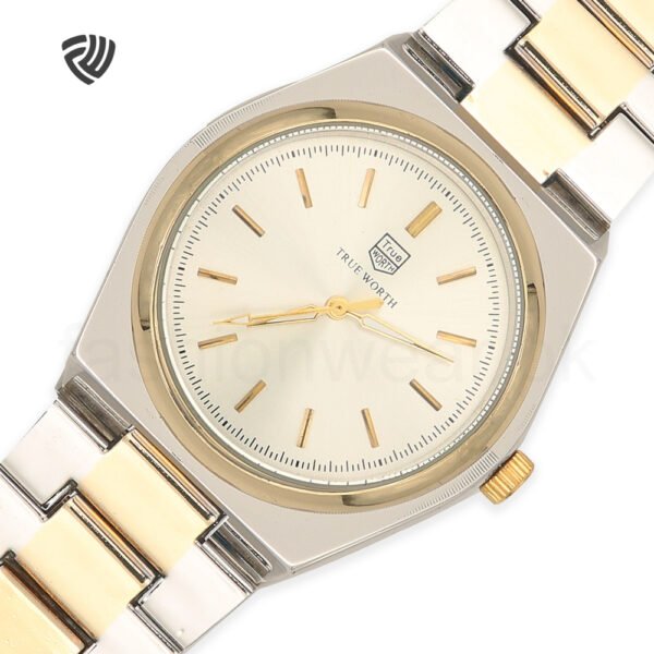 Golden True Worth Chain Watch for Men - Image 2